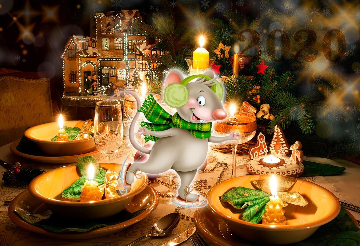 Картинки по запросу "Украшение новогодних блюд 2020: вкусные и красивые идеи на год Крысы Украшение н""