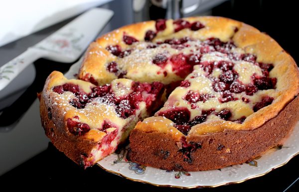 Творожный Пирог с Малиной / Raspberry-Ricotta Cake: ladaland ...
